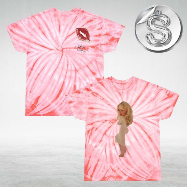 Sabrina Carpenter Merch Tie Dye All Over Print Shirt