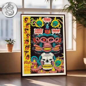 Sessanta V 2.0 Primus Puscifer A Perfect Circle 61st Birthday Maynard James Keenan At Midflorida Credit Union Amphitheatre On May 8 2025 Home Decor Poster Canvas