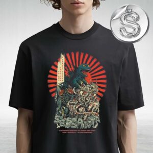 Sessanta v2.0 Primus-Puscifer And A Perfect Circle May 04 2025 Huntsville AL Orion Amphitheater Godzilla Unisex T-Shirt
