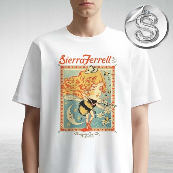 Sierra Ferrell Live Show Music At The Criterion In Aklahoma City OK On May 6th 2025 Unisex T-Shirt