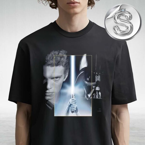 Star Wars Day May The 4th 2025 Anakin Skywalker Light Vs Dark Unisex T-Shirt