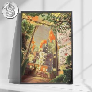 The Head And The Heart Live Show At The Central Park In New Yorl City On July 30th 2025 Home Decor Poster Canvas