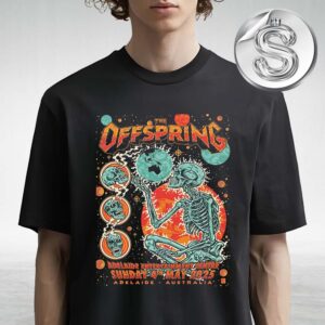 The Offspring Show Music Concert Poster For Adelaide Entertainment Centre In Adelaide Australia On May 4th 2025 Unisex T-Shirt