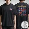 2025 Boardwalk Rock Festival Merch Tee For The Ocean City MD On May 17-18 2025 Wizard Of Rock Two Sides Unisex T_Shirt