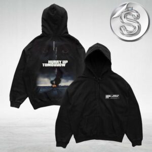 The Weeknd Hurry Up Tomorrow Red Terror All Over Print Zip Hoodie