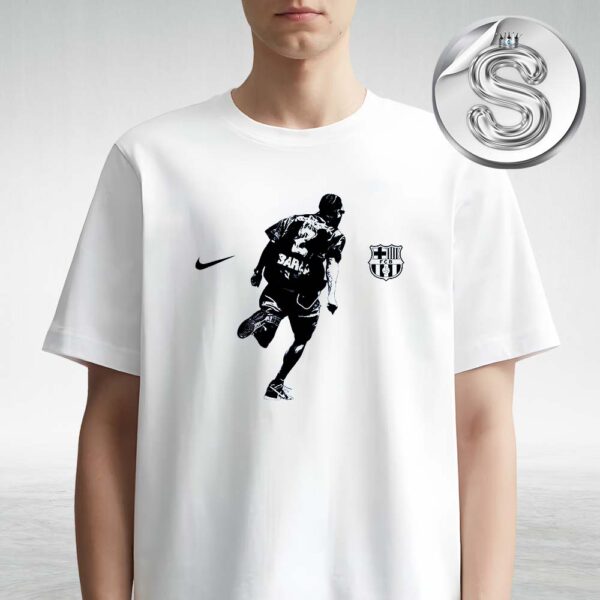 Travis Scott x Barcelone x Nike Official Logo Unisex T-Shirt